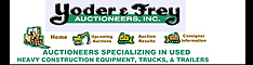 yoder and frey auctioneers specializing in used heavy equipment trucks trailers sales auction auctions