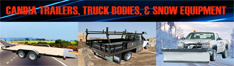 candia trailers and snow equipment trailers truck bodies snow plows sanders candia new hampshire