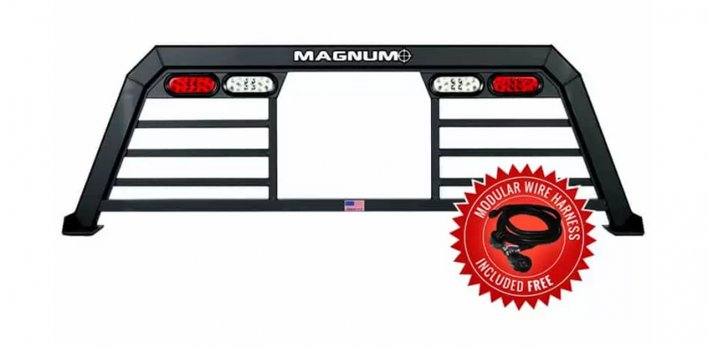 HEADACHE RACKS – Aluminum, USA Made, Available w/ Window Cut Out Or Without
