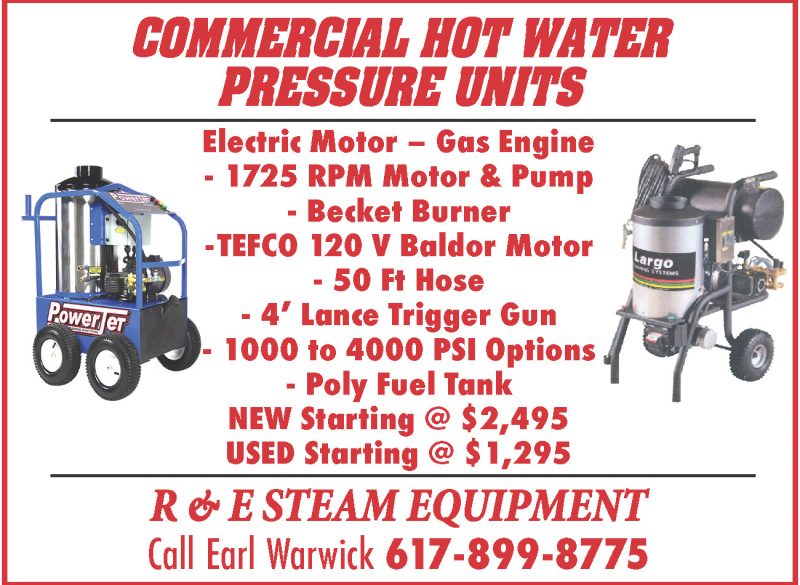 COMMERCIAL HOT WATER PRESSURE UNITS