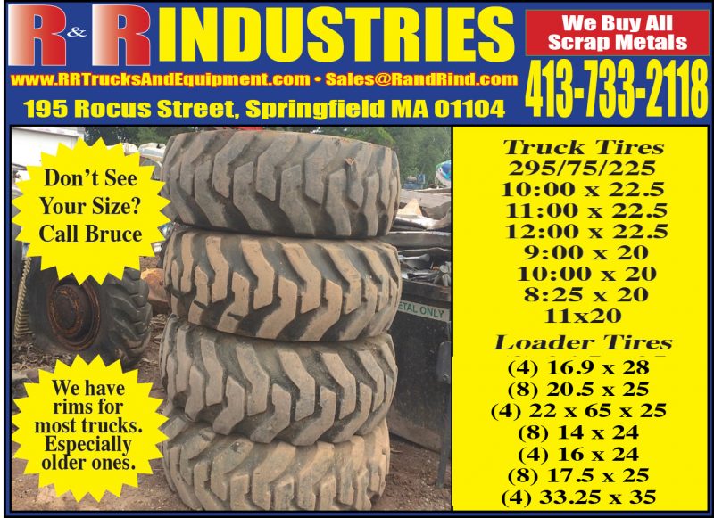 TRUCK TIRES AND LOADER TIRES