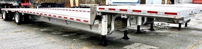 2024 EXTREME 48” X 102” STEP DECK ALL ALUMINUM CONSTRUCTION FLATBED TRAILER