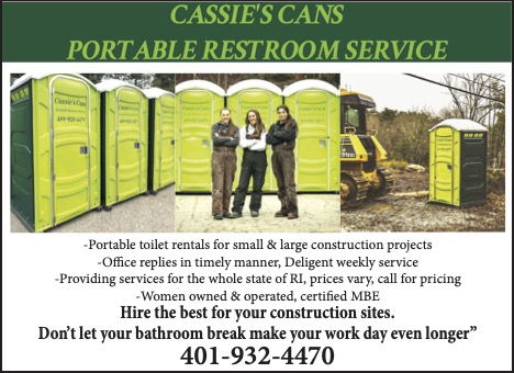 Cassie’s Cans Portable toilet