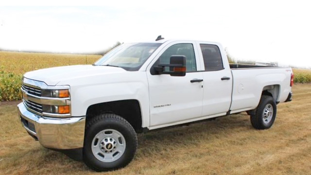 2016 CHEVY 2500 DOUBLE CAB 4X4 8’ BED
