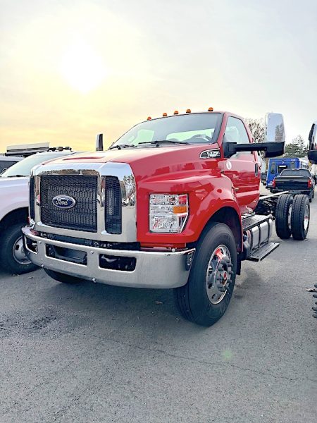 NEW 2024 FORD F-750 CAB AND CHASSIS