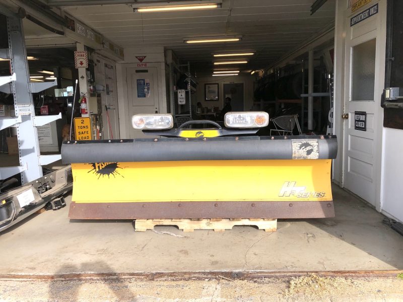 7.5’ FISHER HT SERIES SNOW PLOW.