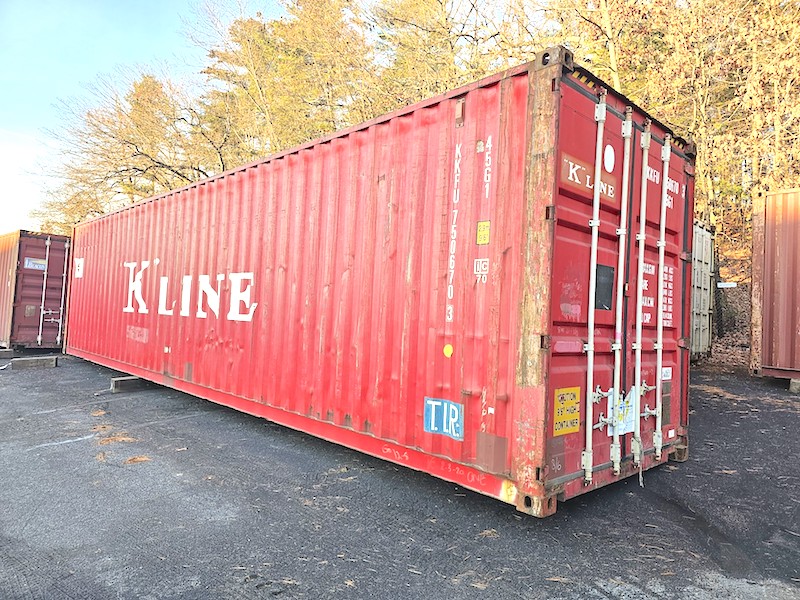 CONTAINER. 6 USED 40’ HIGH CUBE CONTAINERS