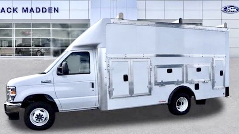 2025 FORD E-450 14’ WORKPORT UTILITY BODY