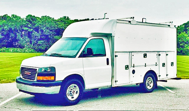 2018 GMC SAVANA 3500 SRW UTILITY CUBE VAN