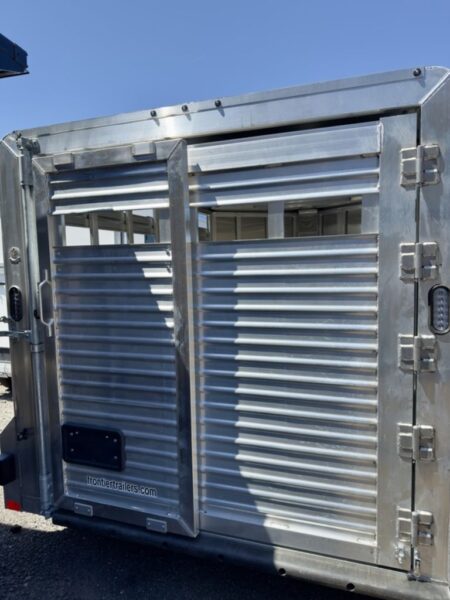 2025 Frontier Aluminum Trailers Livestock Bumper Pull Series 12’7″