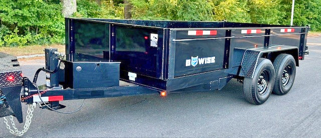 2023 B Wise 14,000 GVW DUMP TRAILER