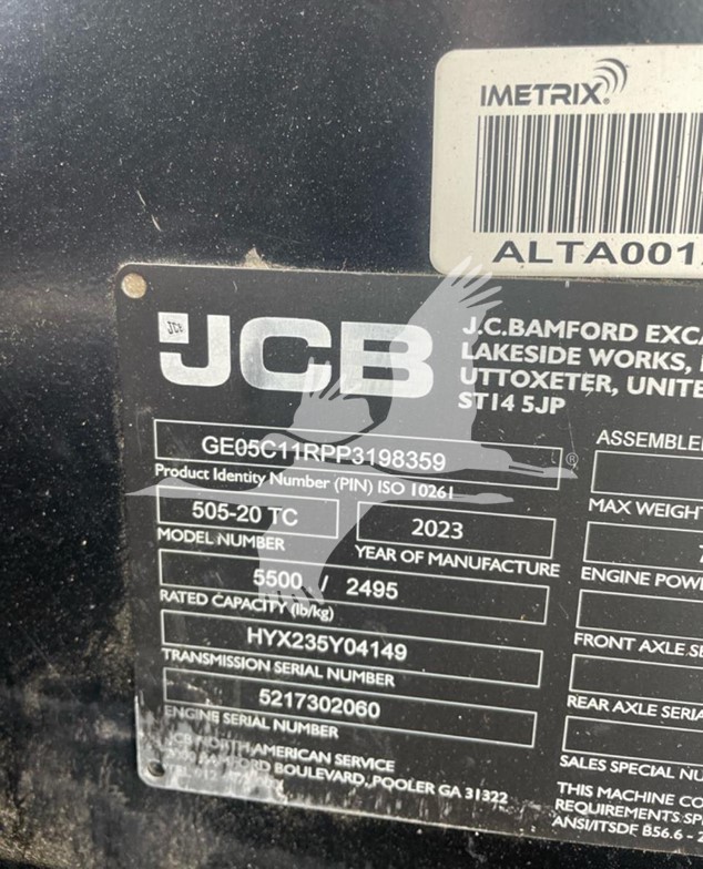 2023-JCB-505-20TC-stkEQ0188812-5 2023-JCB-505-20TC-stkEQ0188812-5