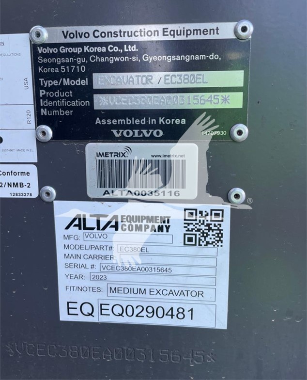 2023-VOLVO-EC380EL-stkEQ0290481-6 2023-VOLVO-EC380EL-stkEQ0290481-6