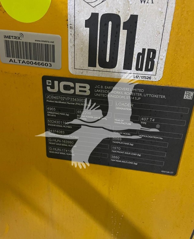 2024-JCB-407-stkEQ0263431-5 2024-JCB-407-stkEQ0263431-5