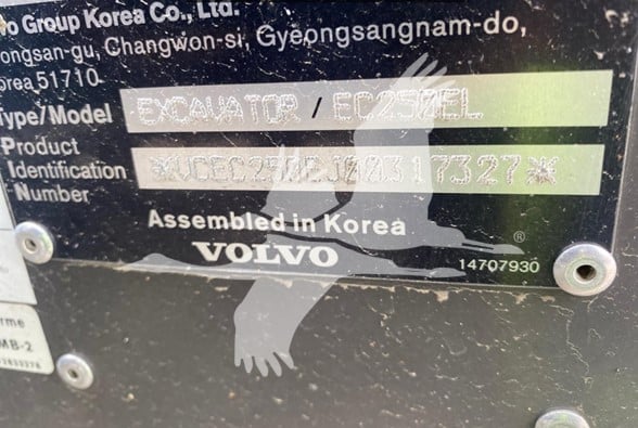 2024-VOLVO-EC250EL-stkEQ0348049-7 2024-VOLVO-EC250EL-stkEQ0348049-7