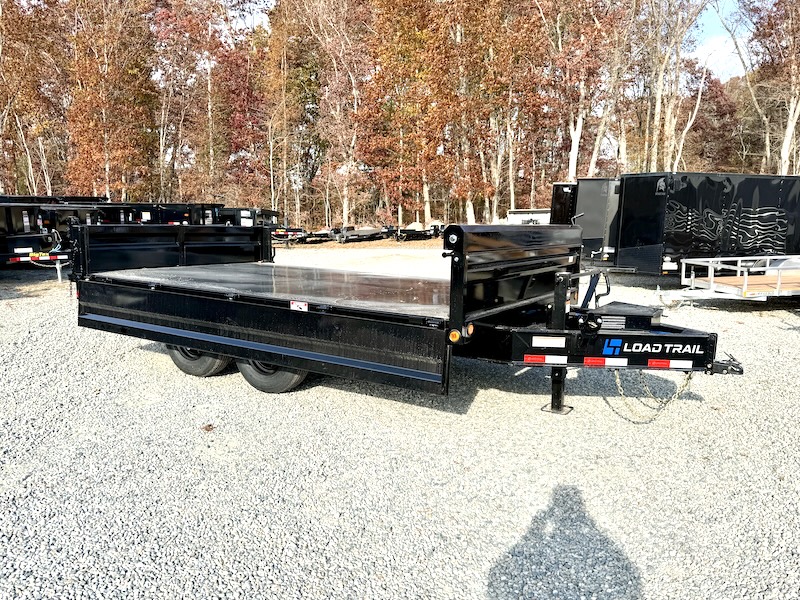 LOAD TRAIL DZ14  96 x 14 Fold Down Side Dump Trailer