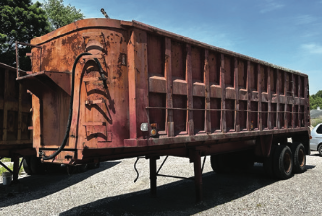 1972 STECO 50 YARD DUMP TRAILER