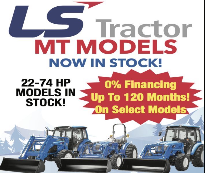 LS TRACTOR MT MODELS Now In Stock!