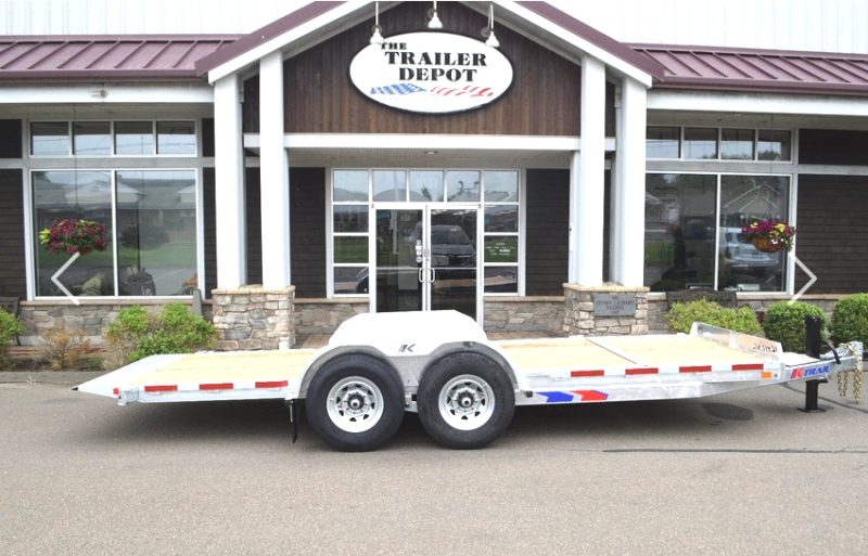 K-TRAIL 14K GRAVITY TILT TRAILER.