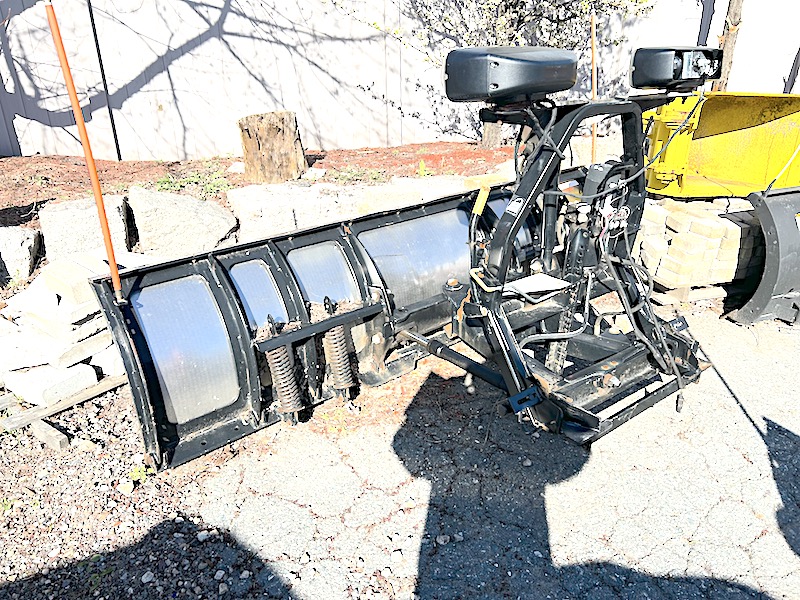 9’ FISHER MM II STAINLESS STEEL PLOW