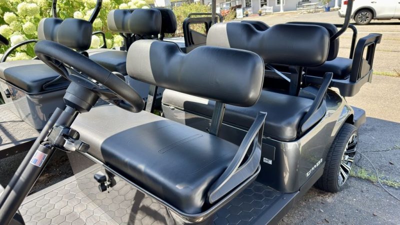 2025 E-Z-GO Express 6 Gas Metallic Charcoal