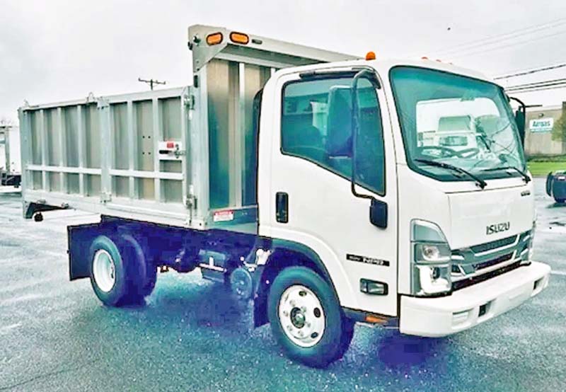 2025 ISUZU NPR LANDSCAPE DUMP