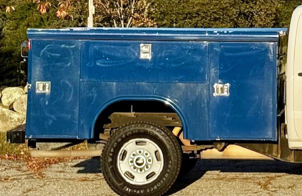 8’ READING ALUMINUM UTILITY BODY