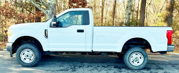 2018 FORD F250 REG CAB 8’ BED 4X4