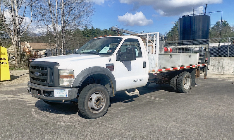 2008 FORD  F-450 CRANE TRUCK