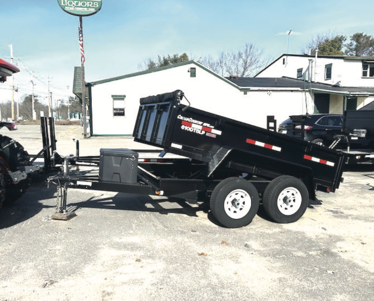 2022 CROSS COUNTRY DUMP TRAILER.