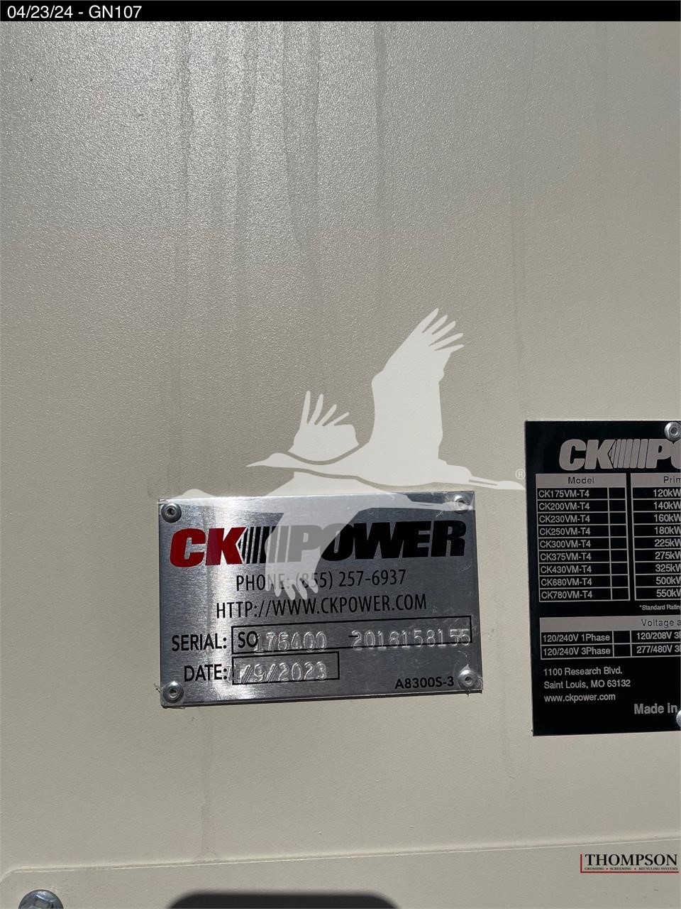 2023-CK-POWER-CKG780-GN107-1 2023-CK-POWER-CKG780-GN107-1