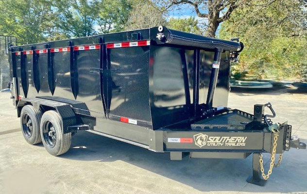2024 SOUTHERN UTILITY 14’ DUMP TRAILER