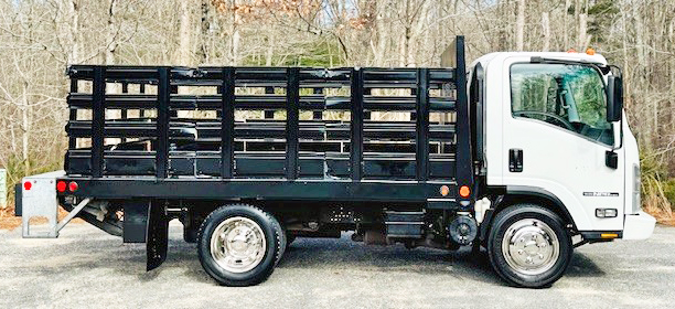2015 ISUZU NPR HD. 12’ RACK BODY