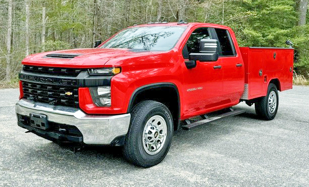2022 CHEVY 2500 DOUBLE CAB 4X4 8’ DURAMAG ALUMINUM UTILITY
