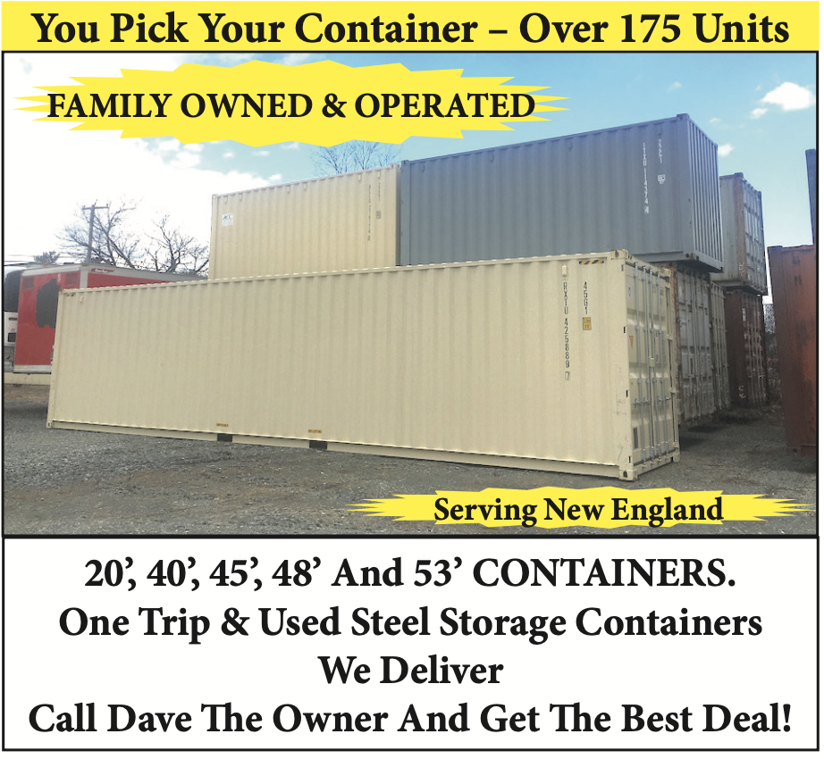 20’, 40’, 45’, 48’ And 53’ CONTAINERS. 20’, 40’, 45’, 48’ And 53’ CONTAINERS.