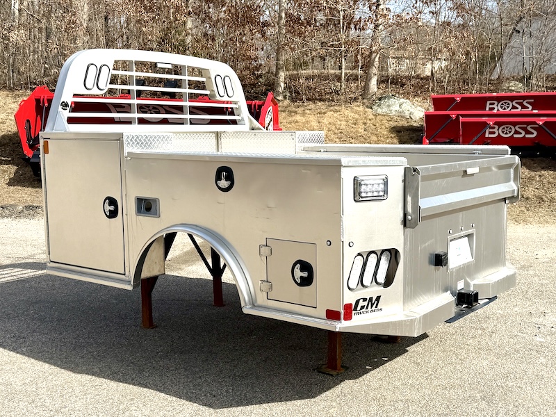 CM Aluminum Tradesman Low Pro Service Body Gooseneck & Receiver Hitch