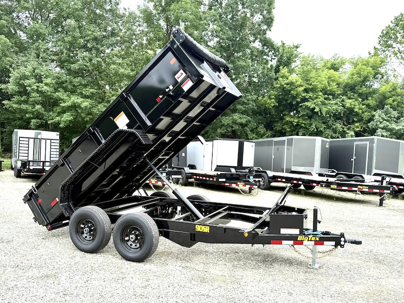 BIG TEX 90SR 6 x 12 with Tarp Kit Ramps