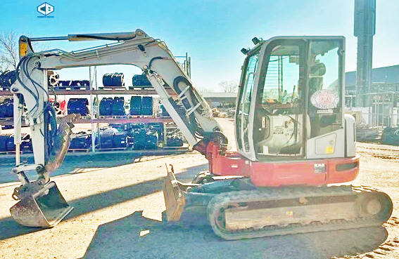 2021 TAKEUCHI TB257FR MINI EXCAVATOR