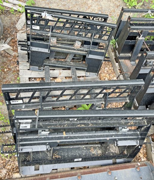 12 SETS MINI SKID STEER FORKS