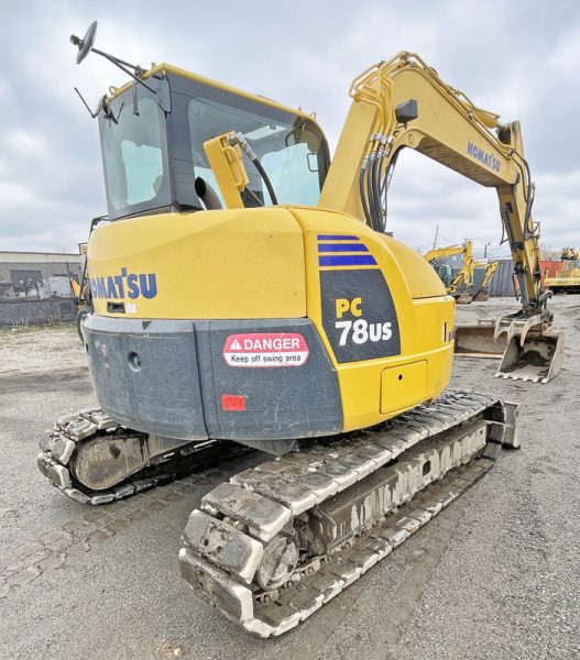 2014 KOMATSU PC78US-8