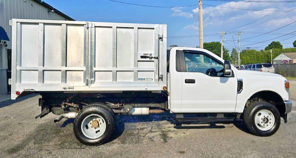 2021 FORD F350 9’ DURAMAG ALUMINUM LANDSCAPER DUMP 4X4