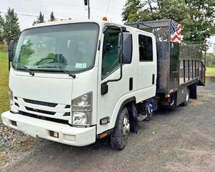 2019 ISUZU NPR HD CREW CAB LANDSCAPER