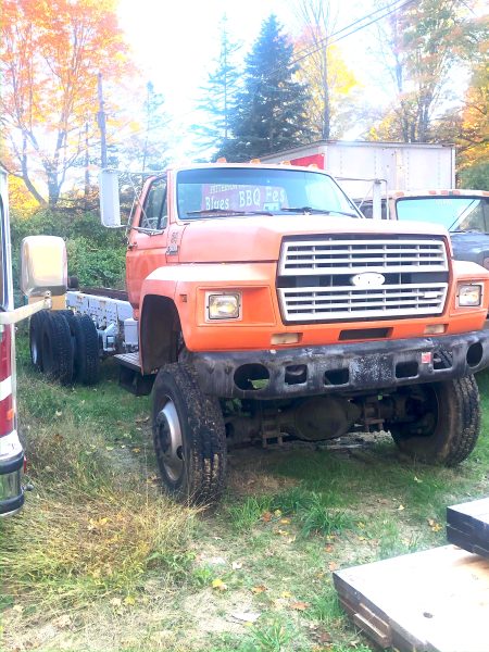 1990 FORD F8000 CAB/ CHASSIS
