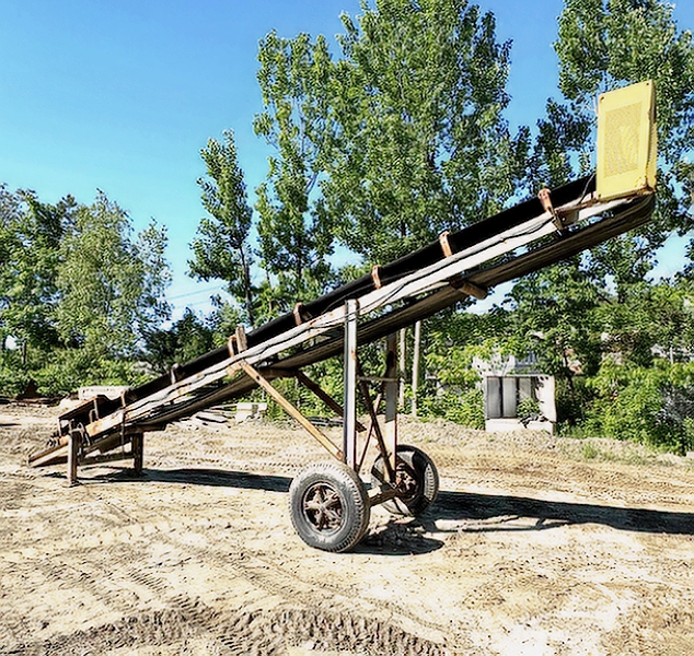 30 Ft x 30″ STACKING CONVEYOR