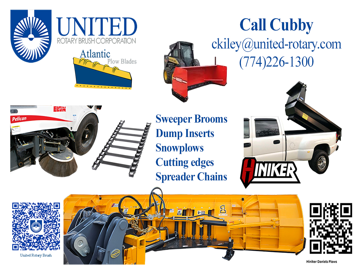 Sweeper Brooms • Dump Inserts • Snowplows • Cutting Edges • Spreader Chains Sweeper Brooms • Dump Inserts • Snowplows • Cutting Edges • Spreader Chains
