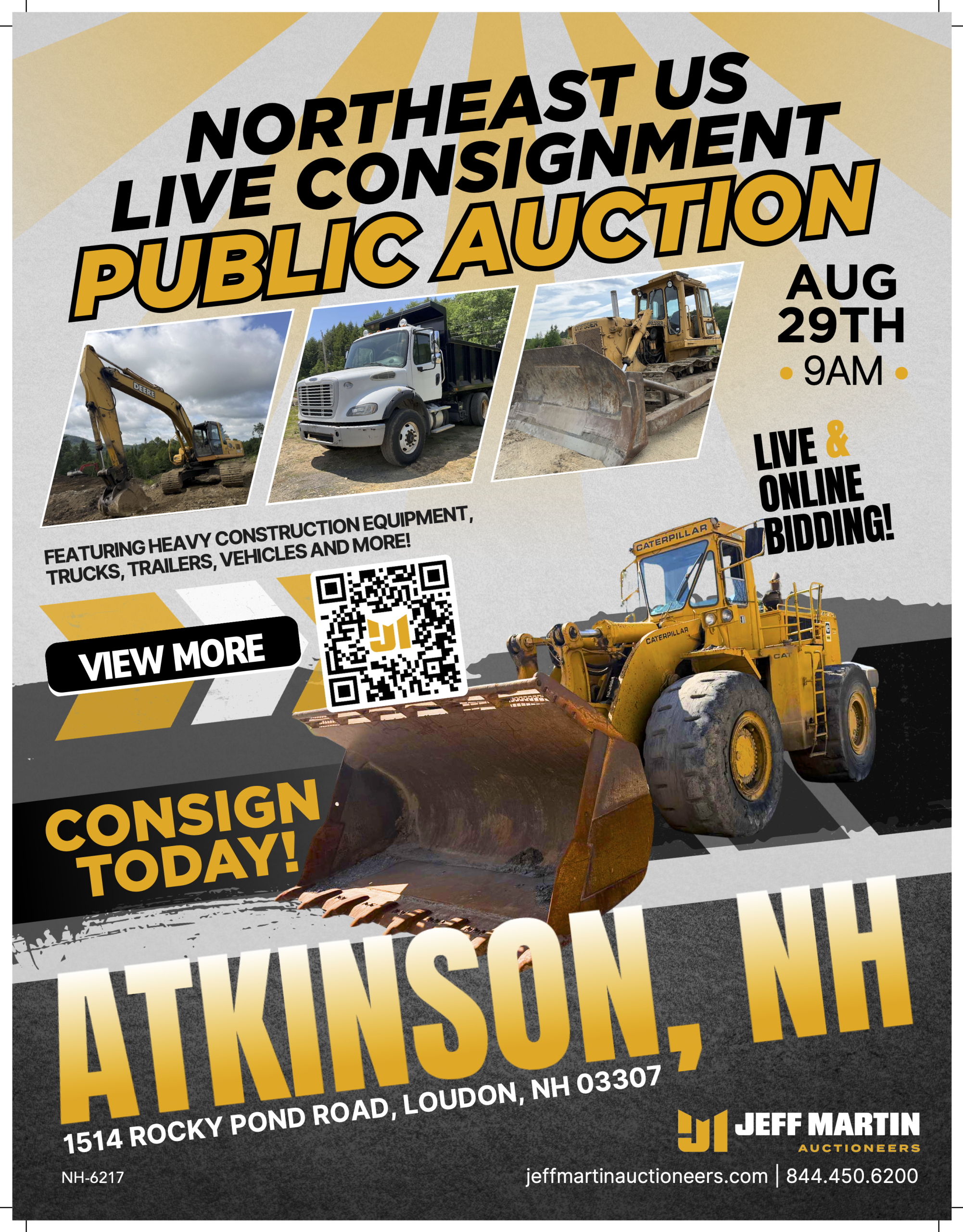 NORTHEAST US LIVE CONSIGNMENT PUBLIC AUCTION NORTHEAST US LIVE CONSIGNMENT PUBLIC AUCTION