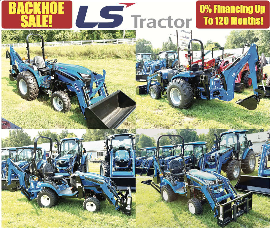 LS Tractor • Backhoe Sale! LS Tractor • Backhoe Sale!