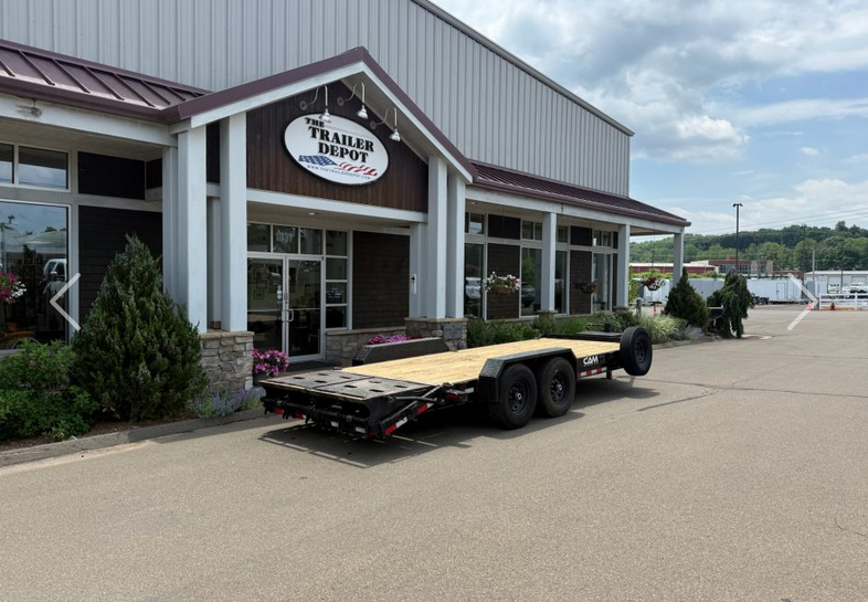 20’ CAM SUPERLINE 14K SUPER RAMP EQUIPMENT TRAILER