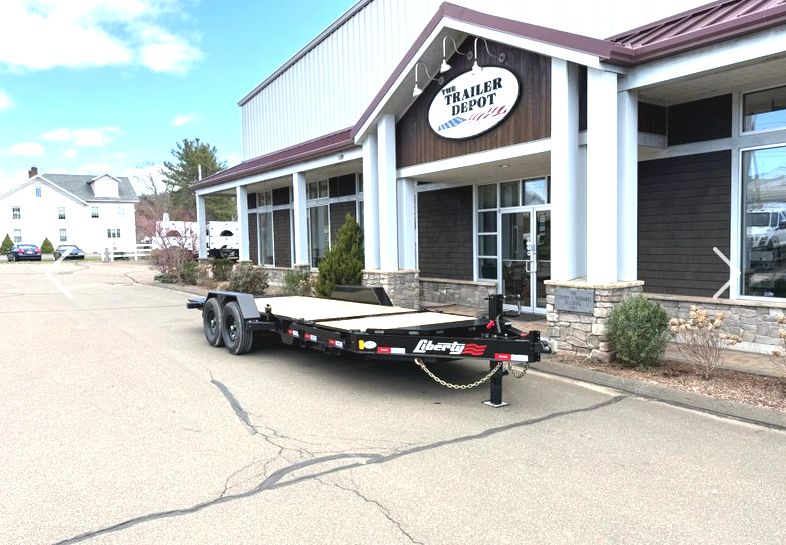 LIBERTY 15.4K SPLIT DECK I-BEAM TILT TRAILER