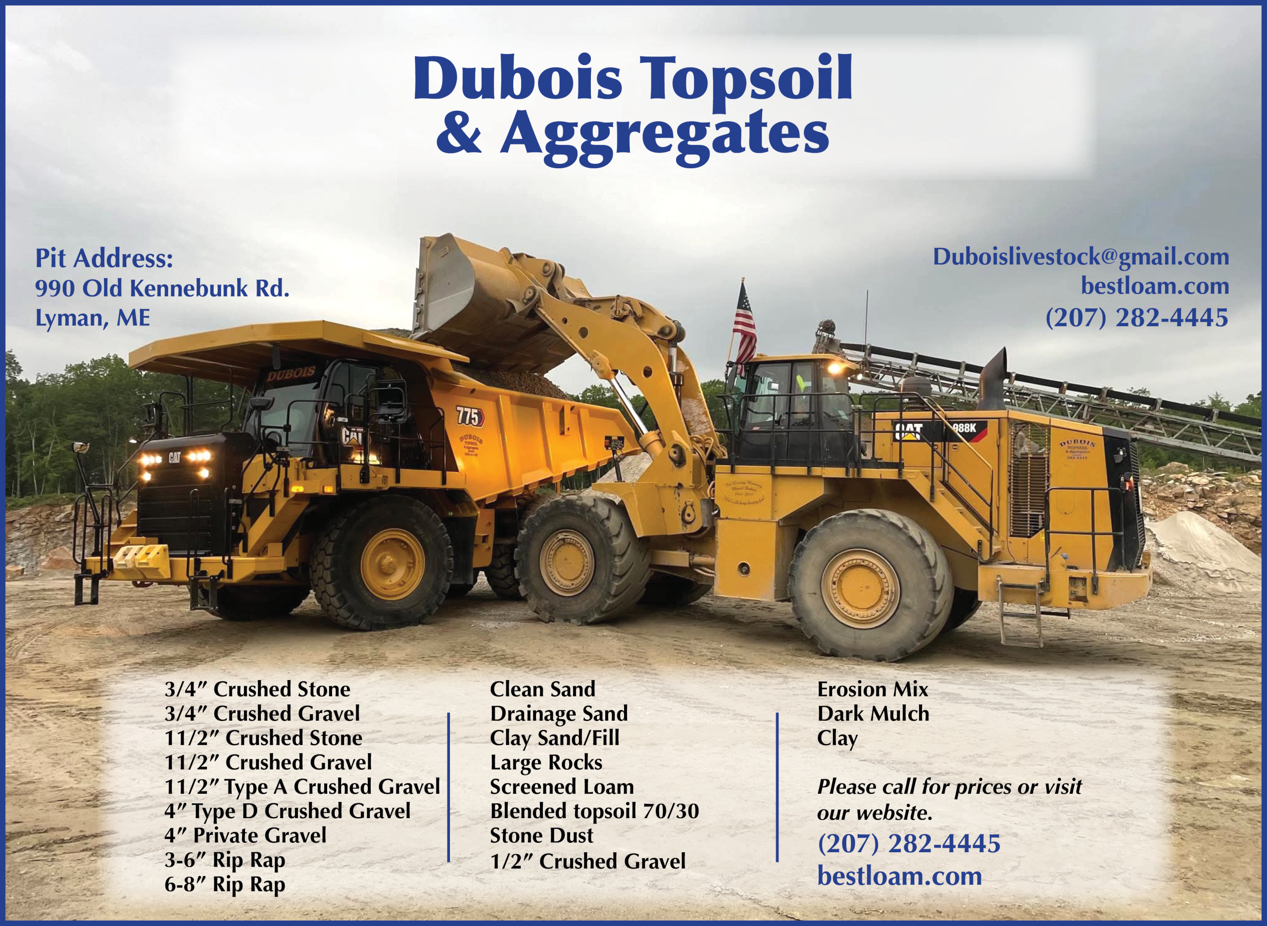 Dubois Topsoil & Aggregates Dubois Topsoil & Aggregates